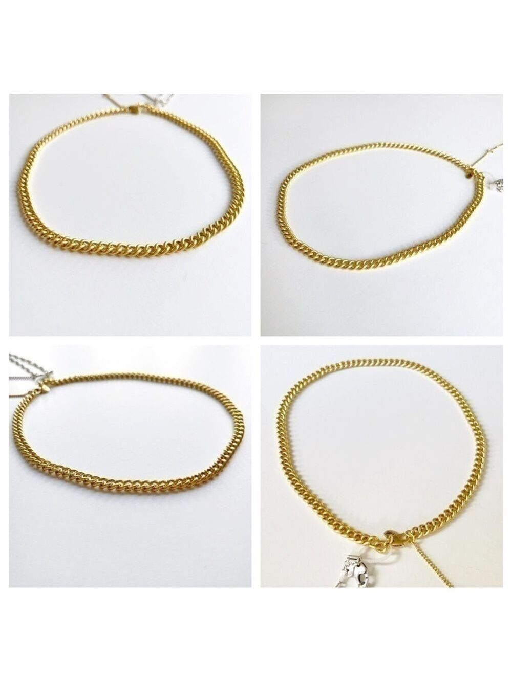 Madewell Mixed Metal Chain Necklace Set - Picture 9 of 13